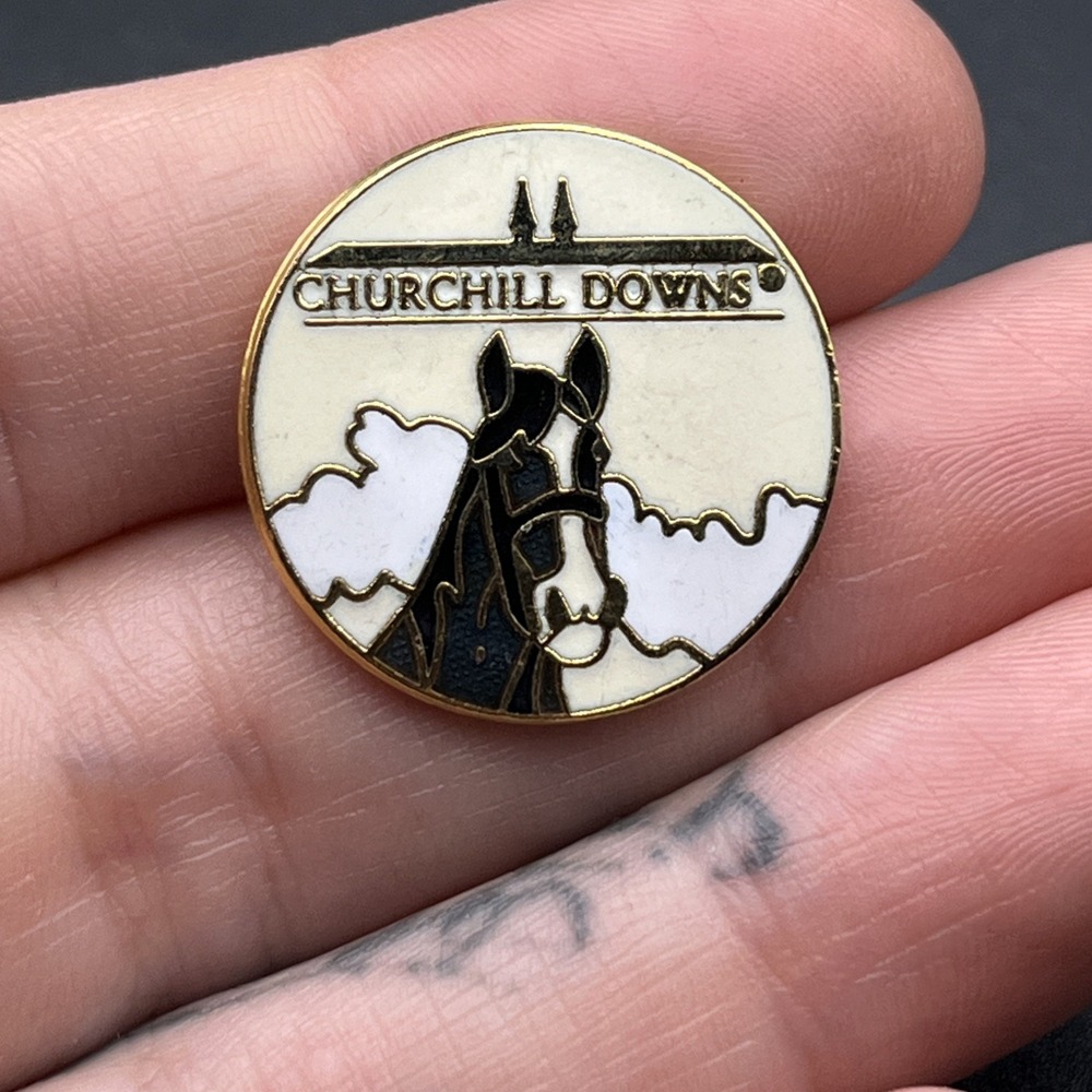 Horse Racing Churchill Downs Lapel Hat Pin